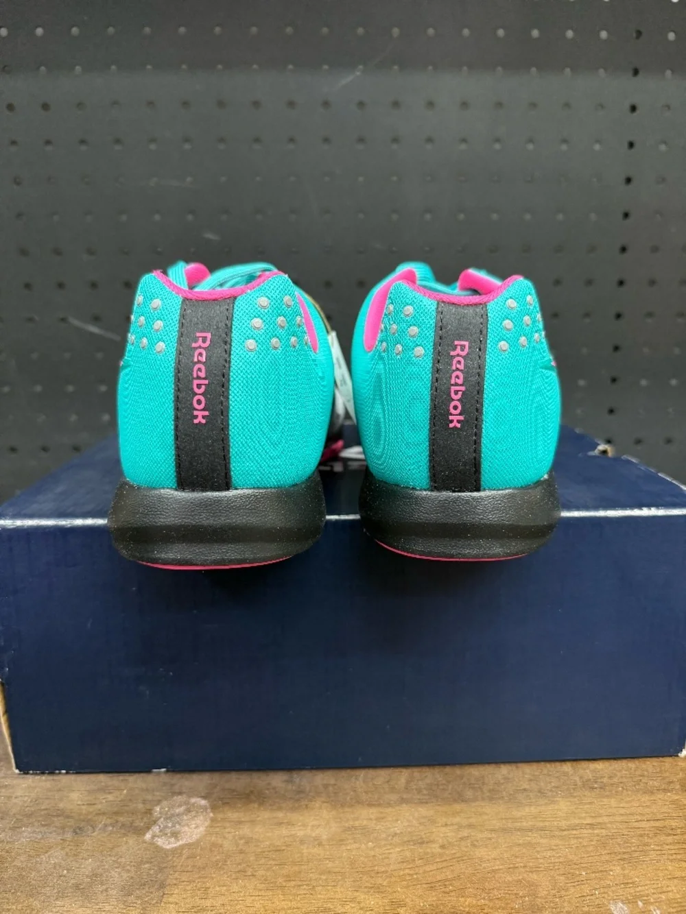 New W/ Box! Men's Reebok Nano 2.0 Teal Grey Pink Training Sneakers Size 10.5